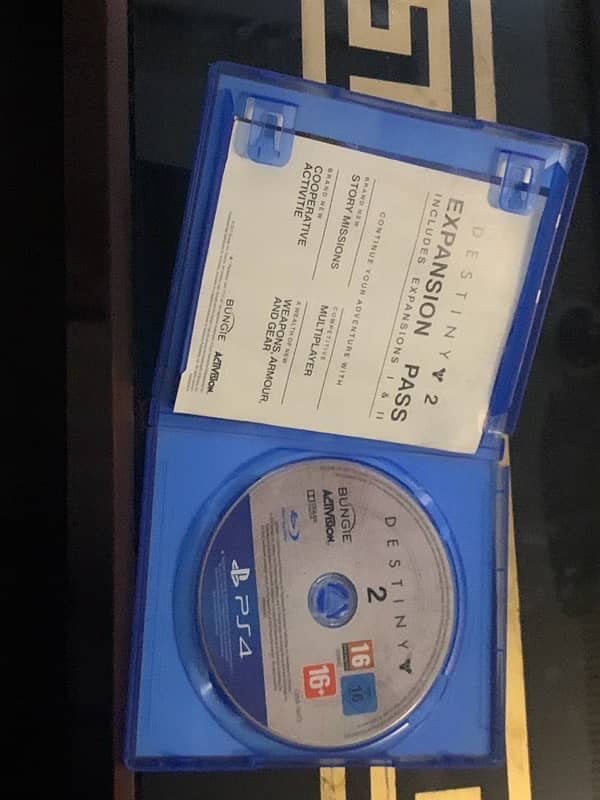 DESTINY FOR SALE PS4 cd || USED LIKE 1 or 2 time 1