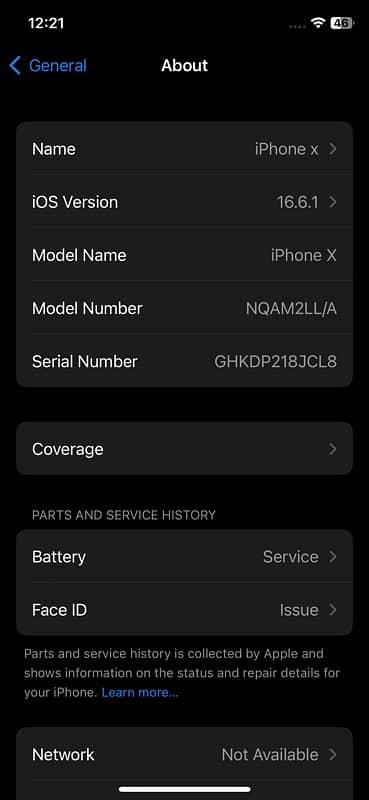 i phone x non pta 256gb 10