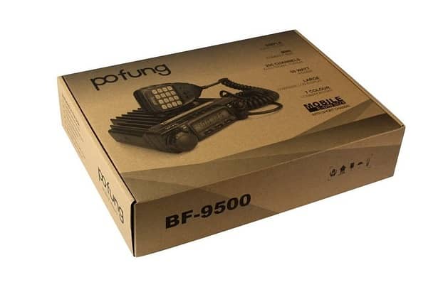 BF-9500 50Watt amateur radio Base UHF Car walkie talkie FM transceiver 2