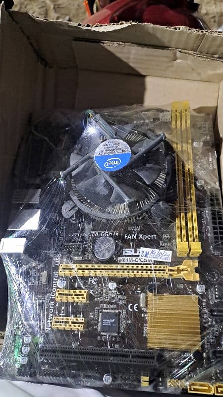 h81 motherboard bilkul new ha used nahi ha . 03100#100#009 3