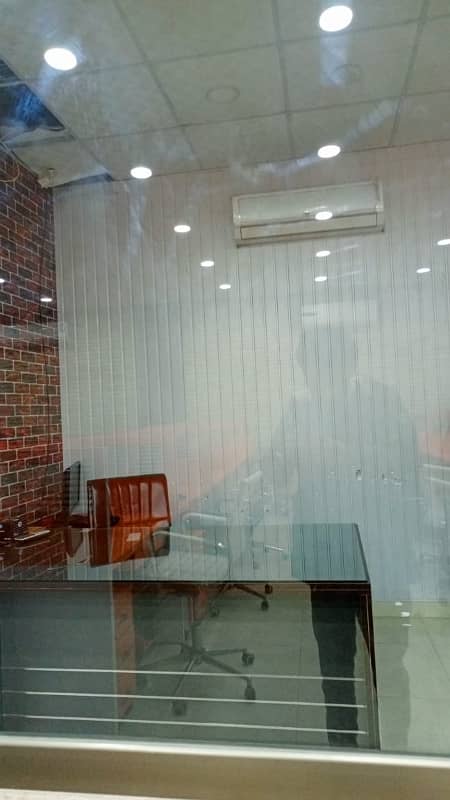 Furnished space for rent in johar town for Silent office (Call center + Software house + Marketing office and other setup as you want 5