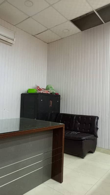 Furnished space for rent in johar town for Silent office (Call center + Software house + Marketing office and other setup as you want 8