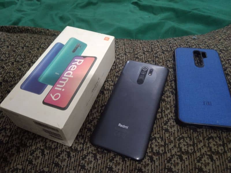 redmi 9 3/32 only box Hy 0