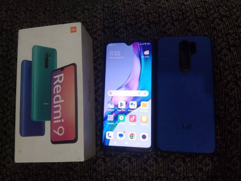 redmi 9 3/32 only box Hy 1