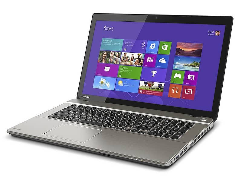 Toshiba Laptop Silver Collor 4th Genration 1