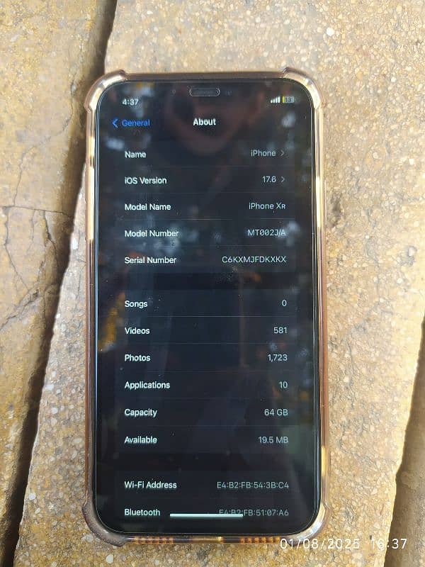 iPhone XR non PTA gb64 3