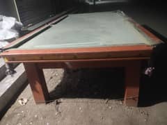 snooker table siz 5 10.