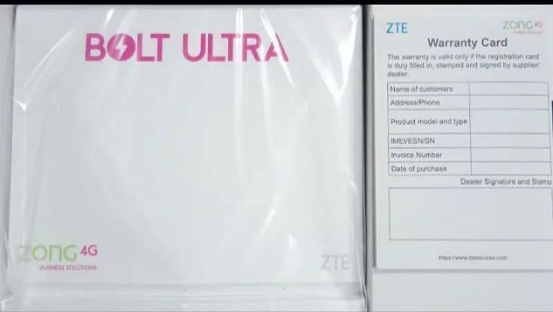 Zong Ultra Bolt K10 4G Router Sale 2025 4