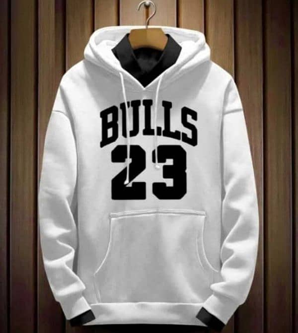 Stylish Bulls 23 White Hoodie for Sale | Trendy and Comfortable 0