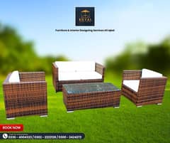 Rattan Furniture - Restaurant Sofa Set - Lawn Outdoor Chair - Table