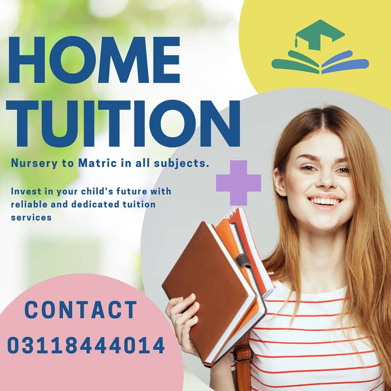 Home Tuition Nursery To Matric All Subjects 0