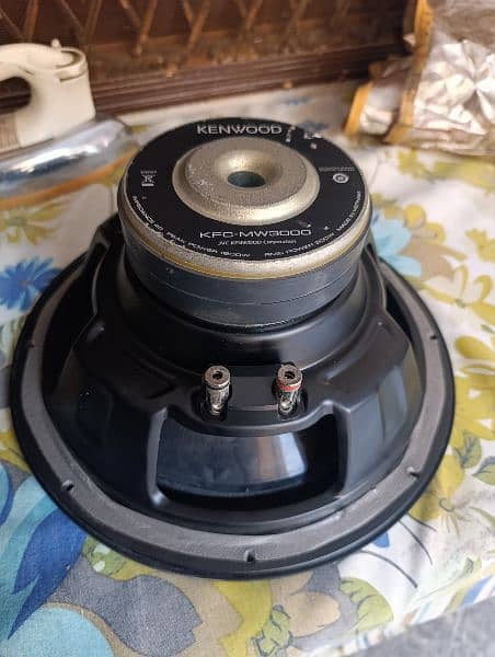 Kenwood woofer 0 condition 2