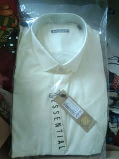 Formal shirt cream colour