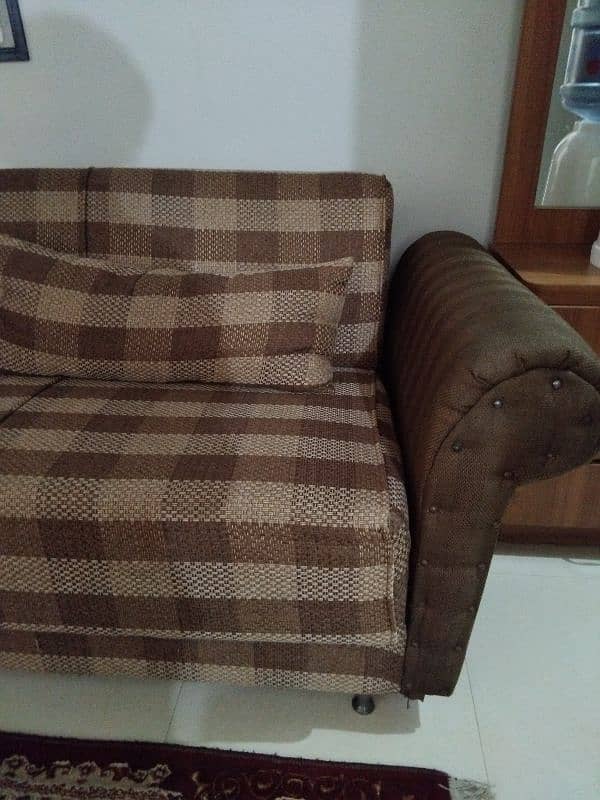 3 seater sofa cum bead 1