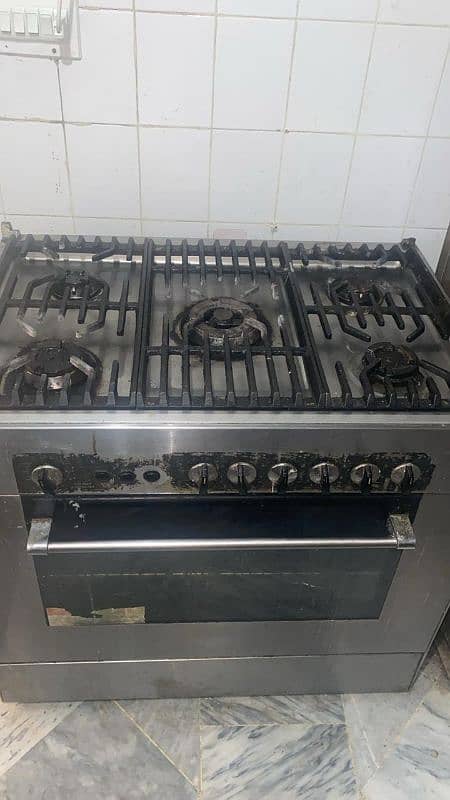 heating range with oven 1