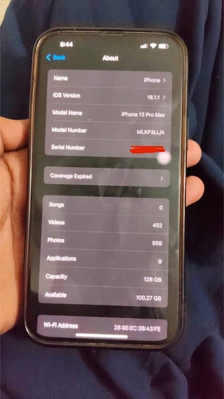 iPhone 13 Pro Max 128gb PTA Approved 4