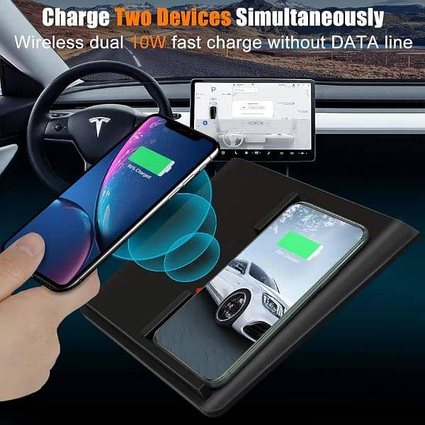 CLYDEK TESLA MODEL 3 WIRELESS CHARGER 3