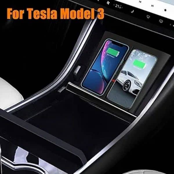 CLYDEK TESLA MODEL 3 WIRELESS CHARGER 4