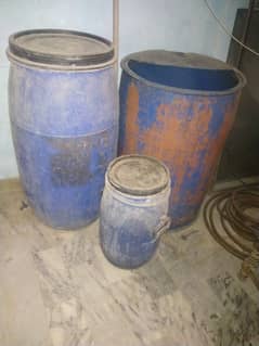 Water tank Drums Pack of 3