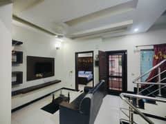 5 Marla Luxury Fully Furnished Upper Portion Available For Rent in AA Block Bahria Town Lahore