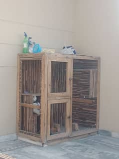 wooden Sold Cage