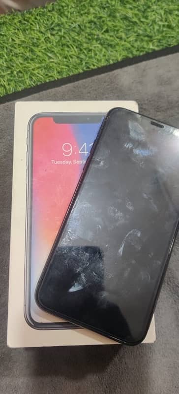 IPhone X pta with box 0