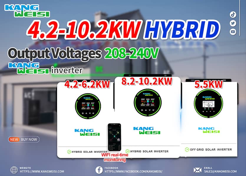 Kang WeiSi Hybrid & On-Grid 0