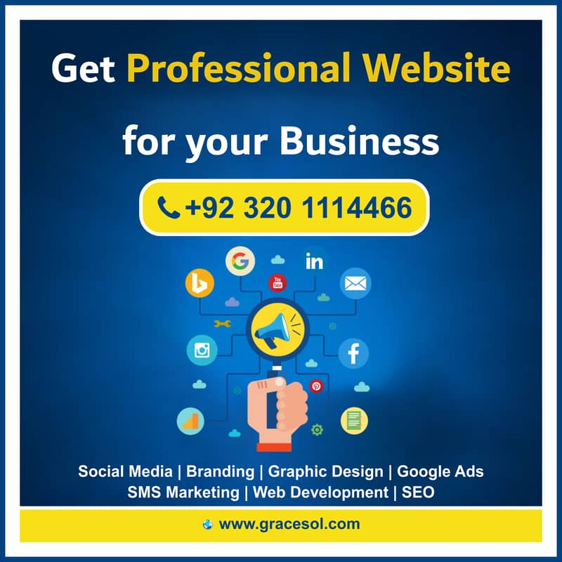 Digital Marketing, Web Development, Google Ads, SEO, SMS, AI Services 3