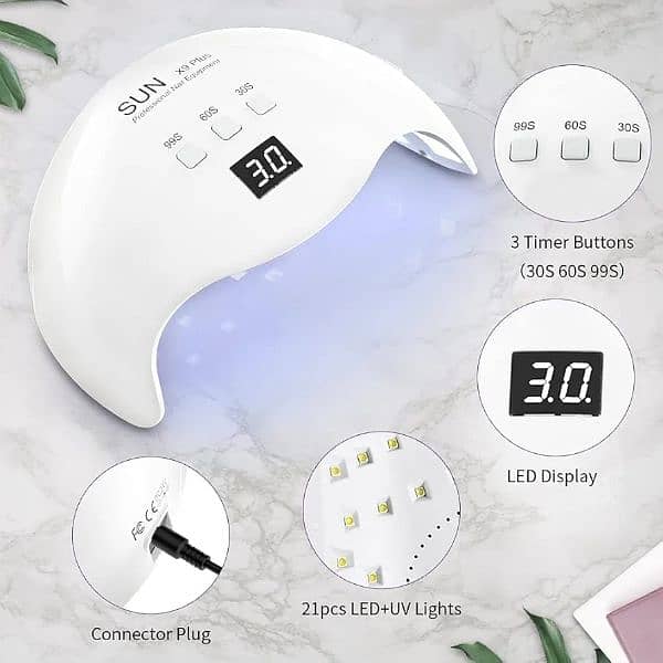 DIOZO 48W UV LED NAIL LAMP 1