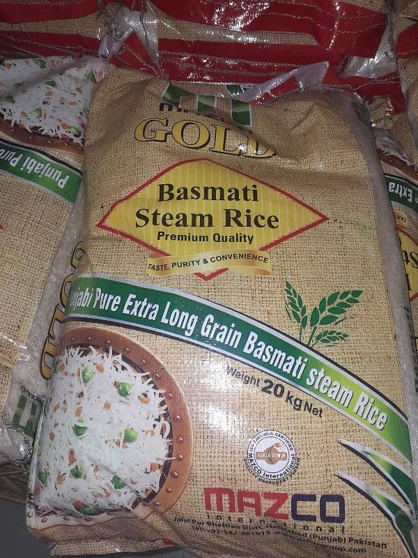 Basmati steam rice 0