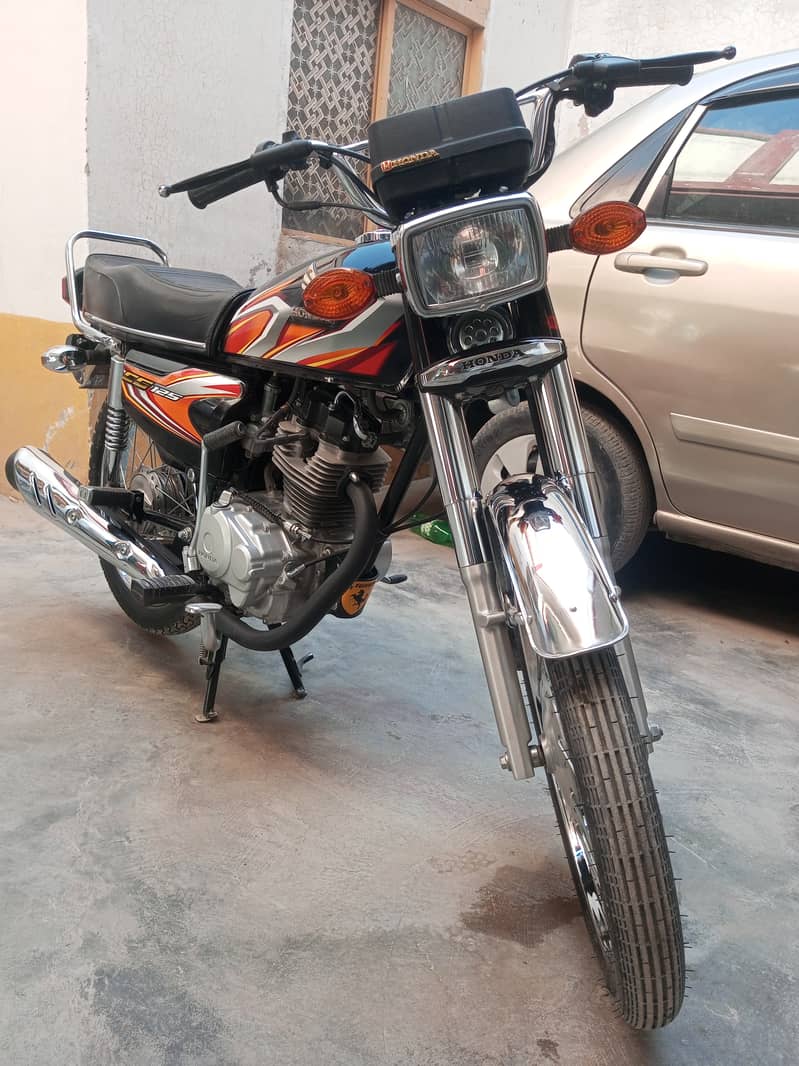 Honda CG 125 2022 kohat number 0