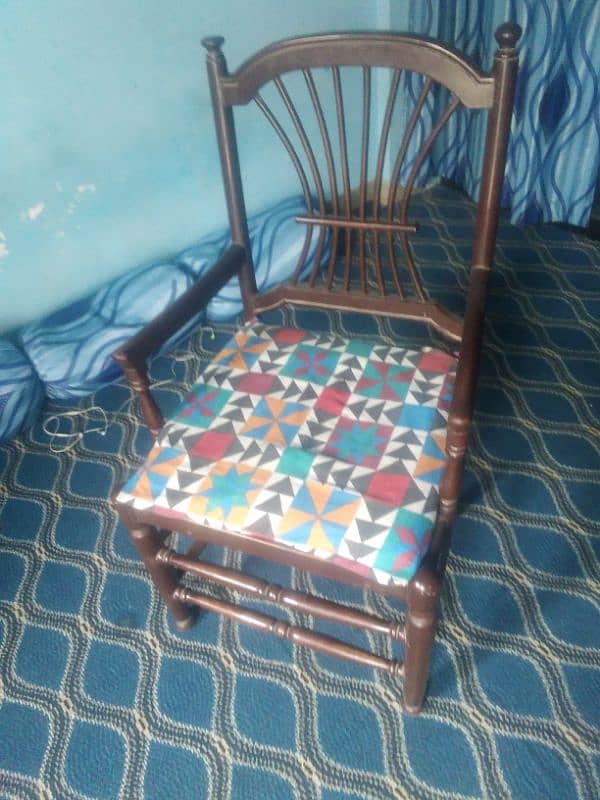 chair shesham wood 0314-8332606 3