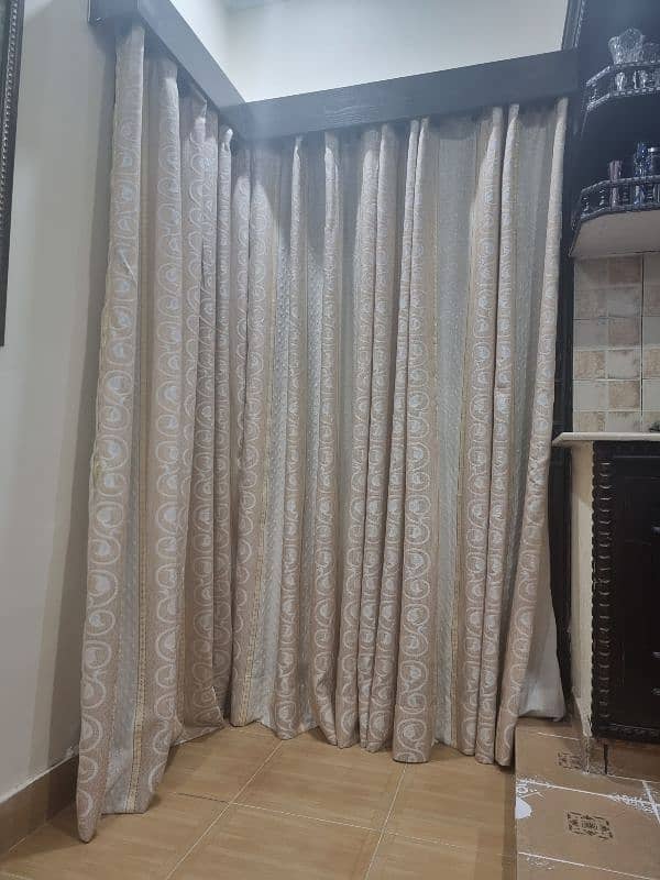 Beautiful Slightly use 2 pieces curtains / Luxury curtain 4