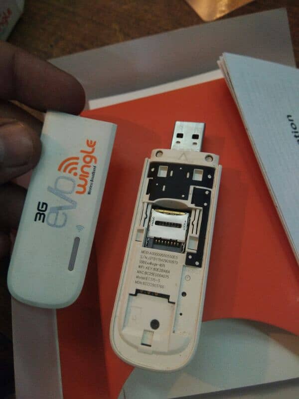 Evo 3g wingle ptcl 4