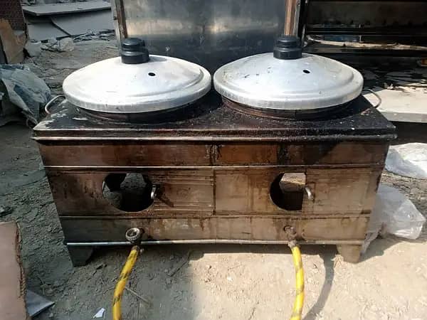 Fires and Samosy Pakory ka total Saman ka Steel Stall for sale 6