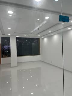 office hall for rent in johar town For Visa setup , study abroad + Consultancy setup tile floor brand new Hall