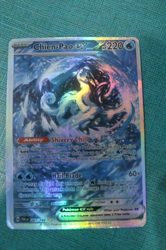 very very rare Pokémon card from obsidian flames pack 0