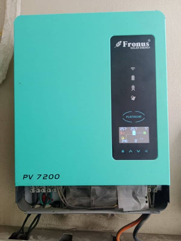 fronus inviter 7200 PV 100%okay 4