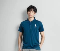 1 PCs Men's cotton jersey plain Polo shirt