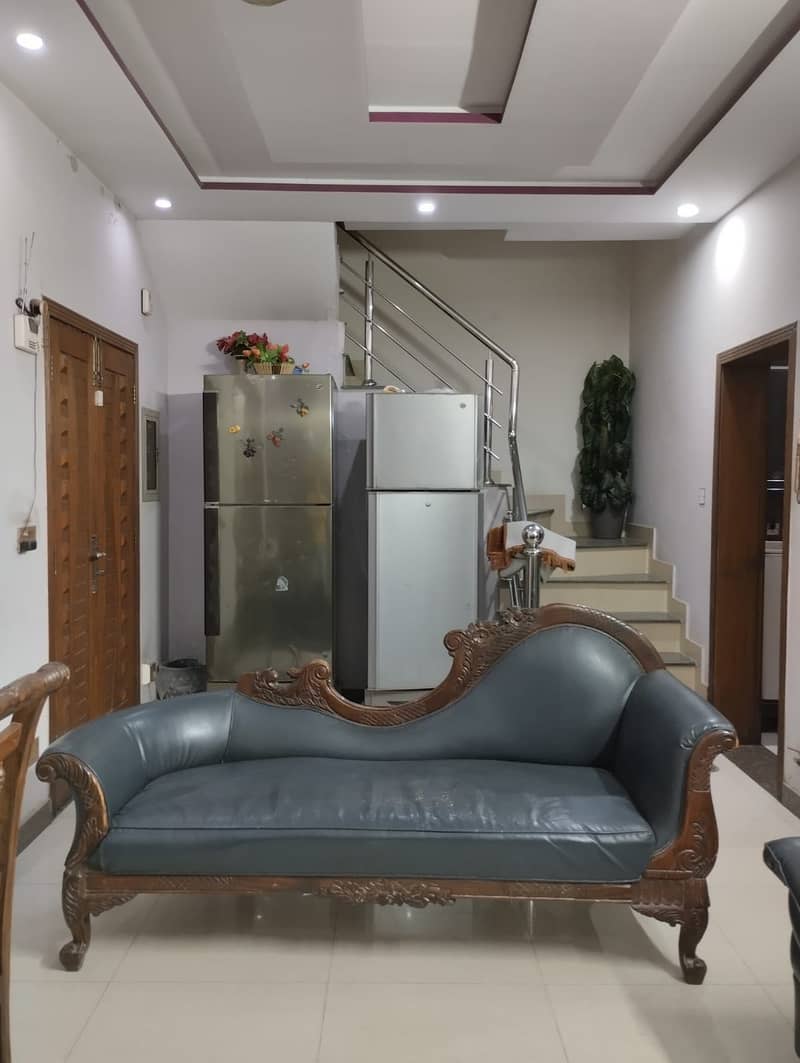 5 Marla Fully Furnished Lower Portion For Rent Small Family Required Only Bahria Town Lahore 1