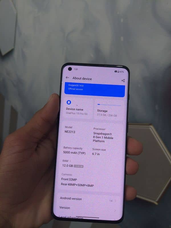 oneplus 10 pro 12 /256 4
