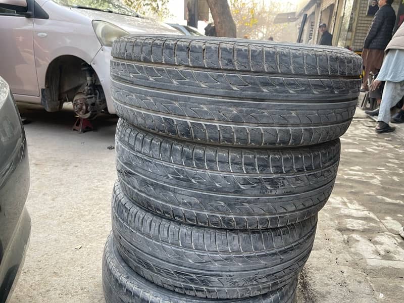 4 tyres 195/65/15 honda city 0