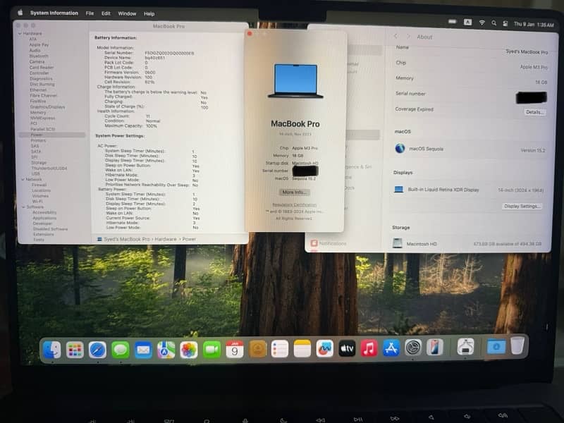 Macbook Pro 14’’ 18GB/512GB M3 Pro Space Black 2