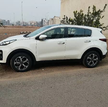 KIA Sportage Alpha 2021 Bank Leased down payment 48 lac 2