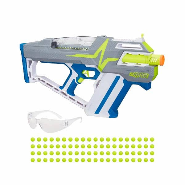 Toy Gun Nerf Hyper Mach-100 Fully Motorized Blaster Imported 4