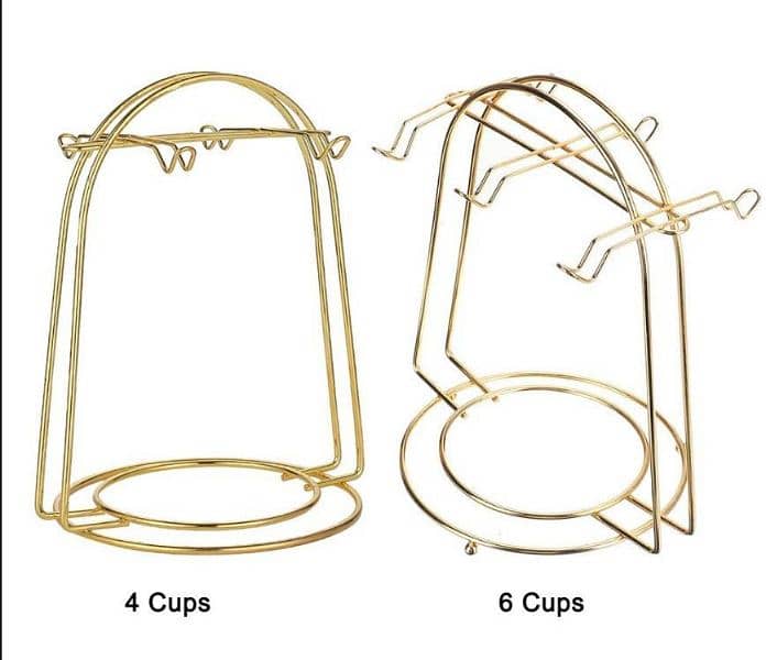 Dish stand cup holder 5