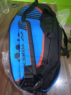 Yonex Badminton , Squash , Tennis Racket Kit Bag - 3 Zipper