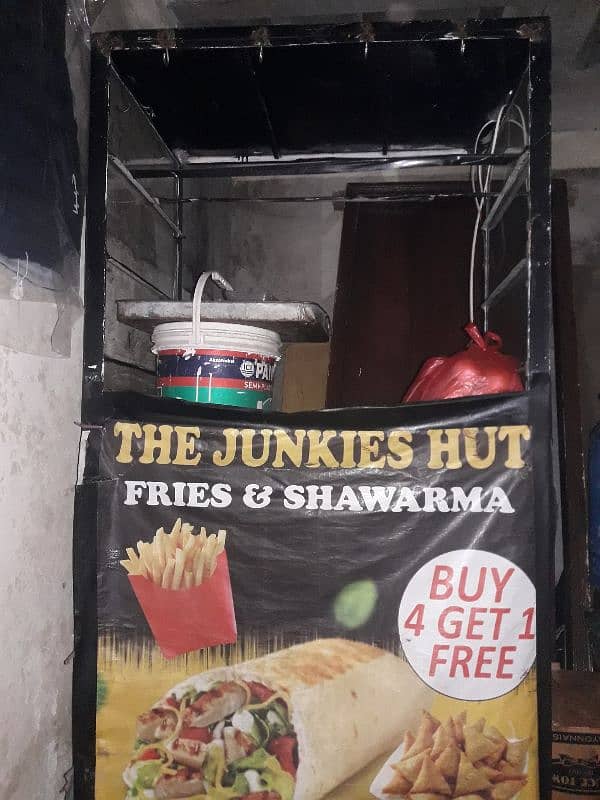 Burger sharma counter Hot plate Slander 1