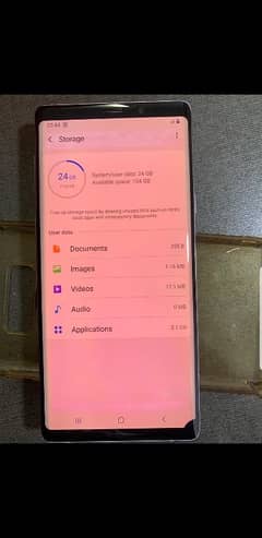 Samsung note 9 6 gb ram 128 memore vib chal raha ha no crack bs shad h