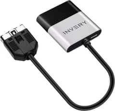 INVERY Airdual Car Bluetooth 5.0 aptX-HD Adapter for 30 pin iPad